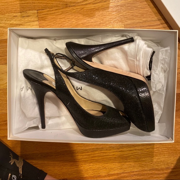 Jimmy Choo glitter black pumps in great condition - Picture 6 of 7